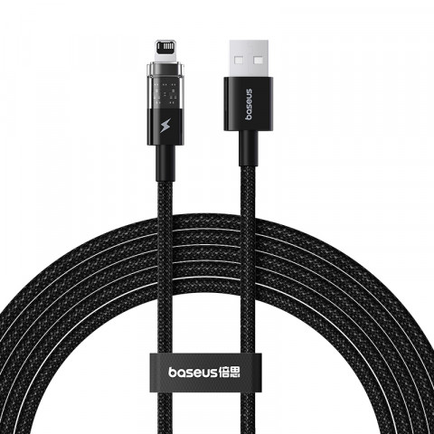Kabel Baseus Gem Typ C 2.4A 2m (czarny) - Galeria zdjęcie 1