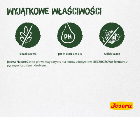 JOSERA NatureCat - sucha karma dla kota - 10kg - Galeria zdjęcie 3
