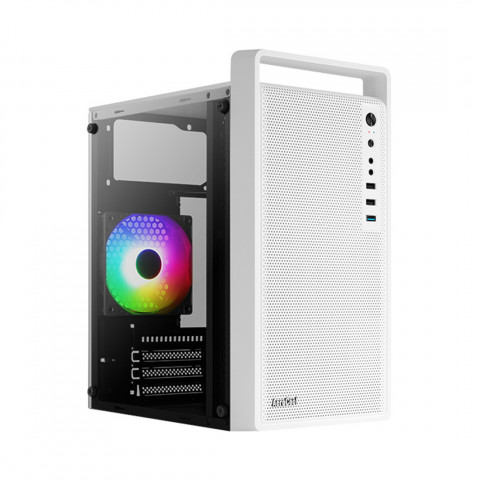 Obudowa AEROCOOL PGS CS-109-G-BK-v1 FRGB czarna - Galeria zdjęcie 1