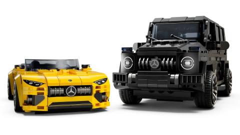 LEGO Speed Champions 76924 Mercedes-AMG G 63 i Mercedes-AMG SL 63 - Galeria zdjęcie 4