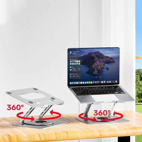 UNITEK PODSTAWKA POD LAPTOPA REGULOW. 360° 10-16'' - Galeria zdjęcie 4