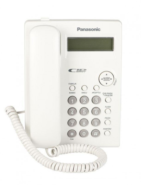 Telefon przewodowy Panasonic KX-TSC11PDW Biały - Galeria zdjęcie 6
