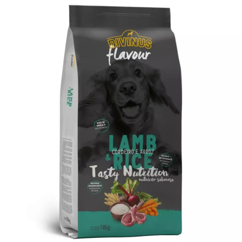 DIVINUS Flavour Jagnięcina z ryżem - sucha karma dla psa - 18kg - Galeria zdjęcie 1