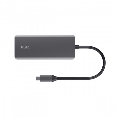Multi-Port Adapter Trust DALYX 6-IN-1 USB-C Silver (24968) - Galeria zdjęcie 6
