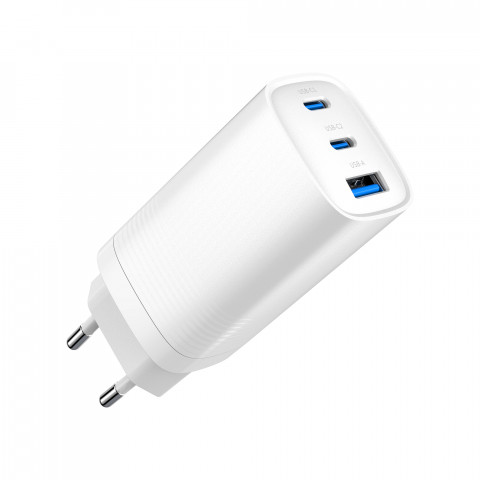 GEMBIRD ŁADOWARKA SIECIOWA USB PD USB TYP-C 65W,BI - Galeria zdjęcie 4