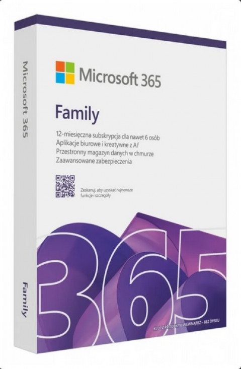 Microsoft 365 Family Polish EuroZone Subscr - Galeria zdjęcie 2