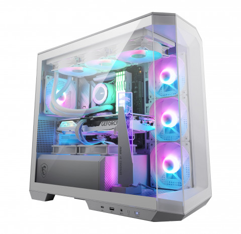 Obudowa MSI MAG PANO M100R PZ WHITE (306-7G24W21-809) - Galeria zdjęcie 19