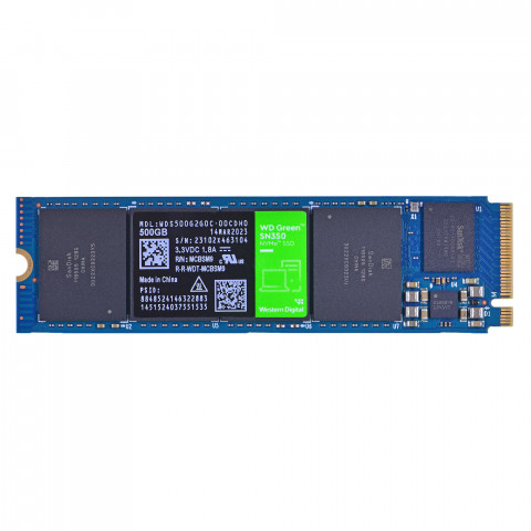Dysk SSD WD Green SN350 WDS500G2G0C (500GB ; M.2 ; PCIe NVMe 3.0 x4) - Galeria zdjęcie 1