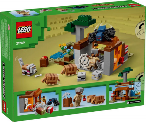 LEGO MINECRAFT 21269 Minecraft Wyprawa do pancernikowej kopalni - Galeria zdjęcie 2