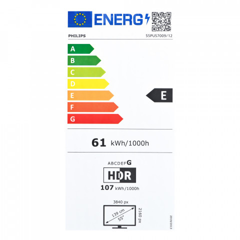 Telewizor Philips 55PUS7009/12 LED 55'' 4K Ultra HD Titan OS Dolby Atmos Czarny - Galeria zdjęcie 18