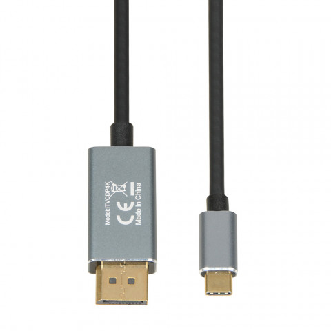 IBOX KABEL ITVCDP4K USB-C TO DISPLAYPORT 4K 1,8M - Galeria zdjęcie 1