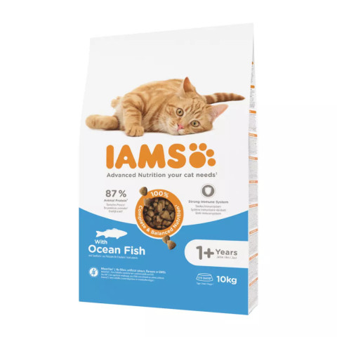 IAMS Advanced Nutrition Cat Adult Ryba Oceaniczna - sucha karma dla kota - 10 kg - Galeria zdjęcie 2
