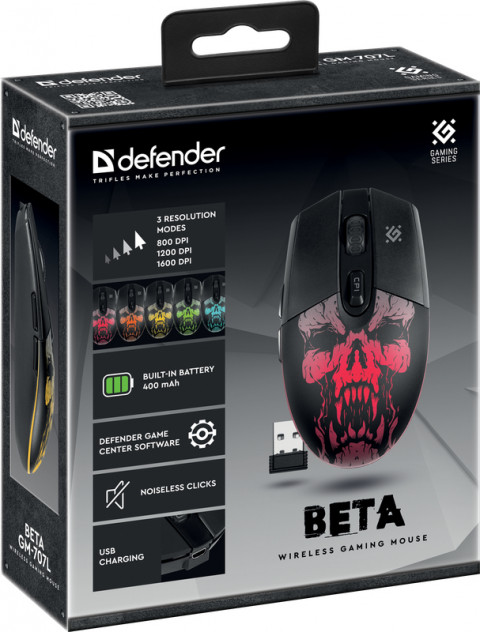 DEFENDER MYSZ GM-707L BETA OPTIC 52707 - Galeria zdjęcie 3