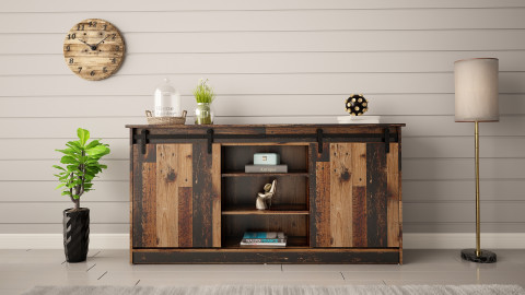 Komoda 160x80x35 GRANERO old wood - Galeria zdjęcie 4