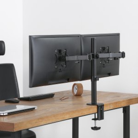 MACLEAN UCHWYT BIURKOWY NA 2 MONITORY LCD MC-884 - Galeria zdjęcie 5