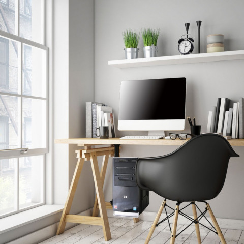 TECHLY UCHWYT NA KOMPUTER PC PODWIESZANY REGULOWAN - Galeria zdjęcie 6