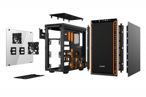 OBUDOWA BE QUIET! PURE BASE 600 ORANGE - Galeria zdjęcie 3