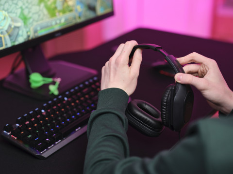 Słuchawki TRUST GXT415 ZIROX HEADSET - BLACK (24990) - Galeria zdjęcie 9