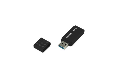 GOODRAM FLASHDRIVE 64GB UME3 USB 3.0 BLACK - Galeria zdjęcie 2