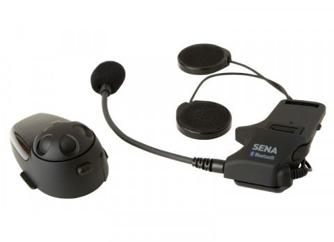 Interkom Motocyklowy Sena SMH10D-10 Bluetooth 3.0 900M z mikrofonem na pałąku, zestaw na 2 kaski - Galeria zdjęcie 4