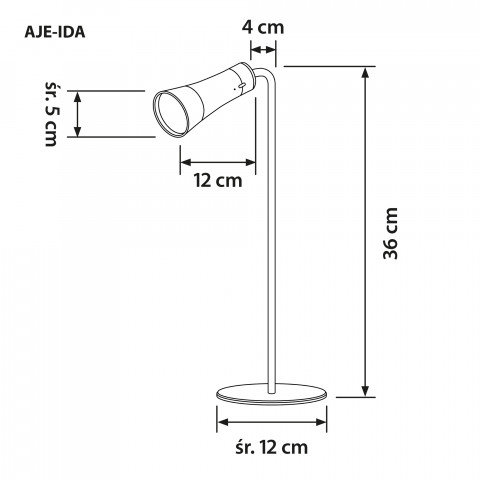 Lampka wielofunkcyjna LED Activejet AJE-IDA 4in1 - Galeria zdjęcie 9