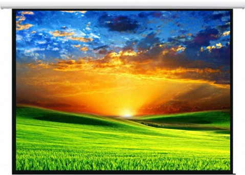 MACLEAN EKRAN PROJEKCYJNY ELEKTRYCZNY 120" 240X180 4:3 ŚCIANA LUB SUFIT MC-593 - Galeria zdjęcie 1
