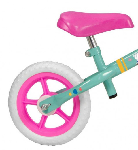 Rowerek biegowy 10" Świnka Peppa zielony 198 Green TOIMSA - Galeria zdjęcie 4