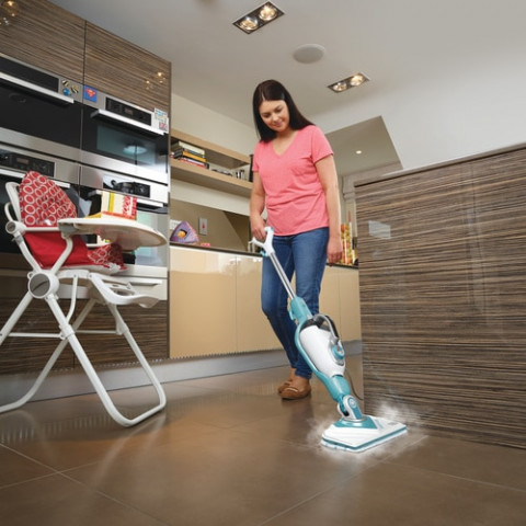 Mop parowy 1600W BLACK&DECKER BHSM1610DSM - Galeria zdjęcie 9