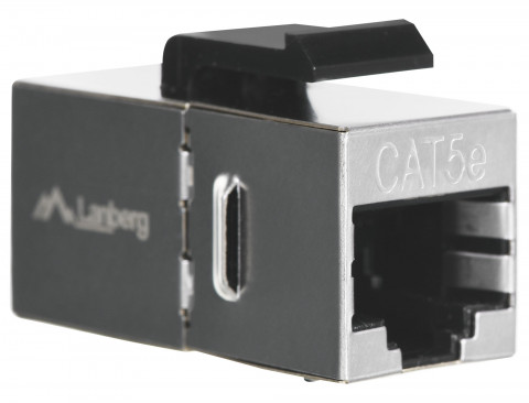 LANBERG ŁĄCZNIK KEYSTONE KAT.5 FTP RJ45->RJ45 - Galeria zdjęcie 2