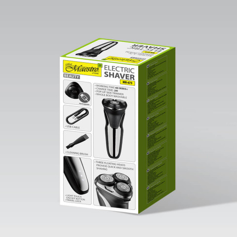 Golarka elektryczna USB MAESTRO MR-673 - Galeria zdjęcie 5