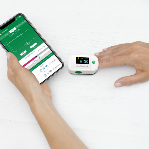 Pulsoksymetr Medisana PM 100 Connect - Galeria zdjęcie 4