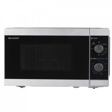 Kuchenka mikrofalowa Sharp YC-MG01E-S 20L 800W GRIL - Galeria zdjęcie 2