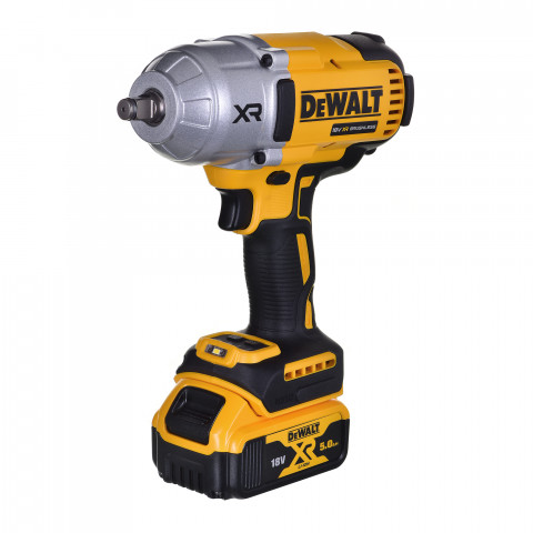 Klucz udarowy 1/2" 18V 2x5,0Ah DCF900P2T-QW DEWALT - Galeria zdjęcie 9