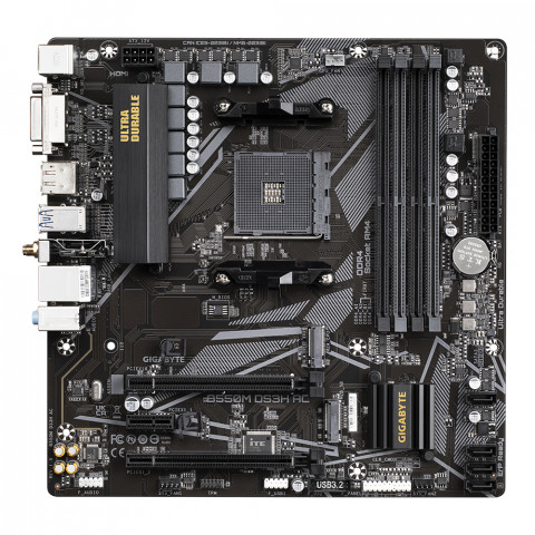 Płyta główna Gigabyte B550M DS3H AC - Galeria zdjęcie 4
