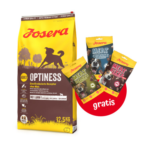 JOSERA Optiness Adult - sucha karma dla psa - 12,5 kg + GRATIS - Galeria zdjęcie 1