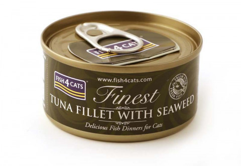 FISH4CATS Filet tuńczyka z algami - mokra karma dla kota - 70g - Galeria zdjęcie 1
