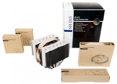 Chłodzenie CPU NOCTUA NH-D15 2 x140 mm AMD, Intel - Galeria zdjęcie 4