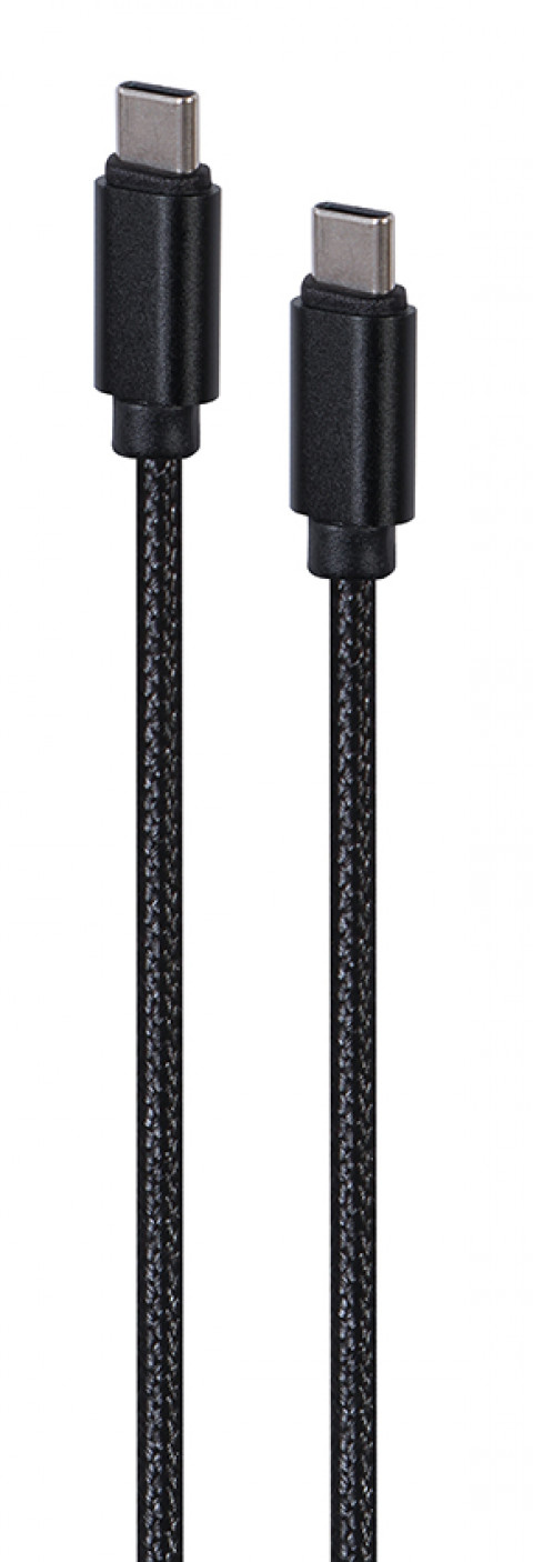GEMBIRD KABEL USB TYPE-C W OPLOCIE 1.8M CZARNY - Galeria zdjęcie 1