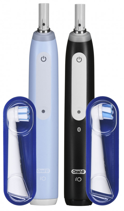 Braun Oral-B szczoteczka elektryczna iO 3 zestaw DUO BLACK & BLUE - Galeria zdjęcie 2