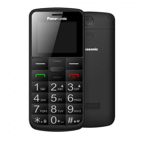 Telefon komórkowy Panasonic KX-TU110EXB Czarny - Galeria zdjęcie 1
