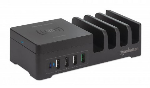 MANHATTAN STACJA ZASILAJĄCA 1X USB-C PD, 1X USB-A - Galeria zdjęcie 2