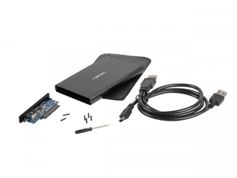 Obudowa natec rhino na dysk 2.5" sata usb czarna nkz-0275 - Galeria zdjęcie 4
