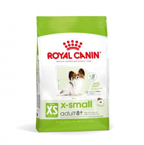 ROYAL CANIN Adult 8+ x- small SHN - sucha karma dla psa - 1,5kg - Galeria zdjęcie 1