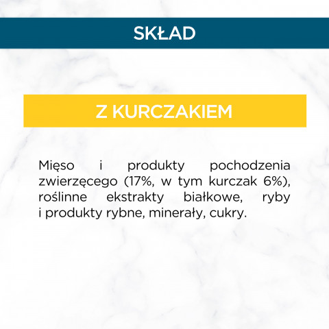 Purina GOURMET Perle Fileciki w sosie z kurczakiem - mokra karma dla kota - saszetka 85 g - Galeria zdjęcie 10