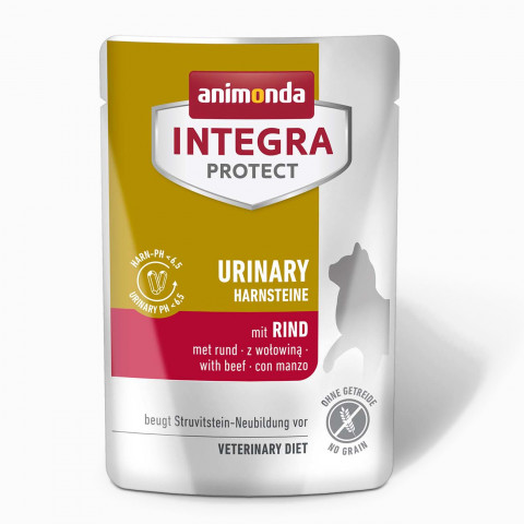 ANIMONDA Integra Protect Urinary Struvit with beef 85g - Galeria zdjęcie 1