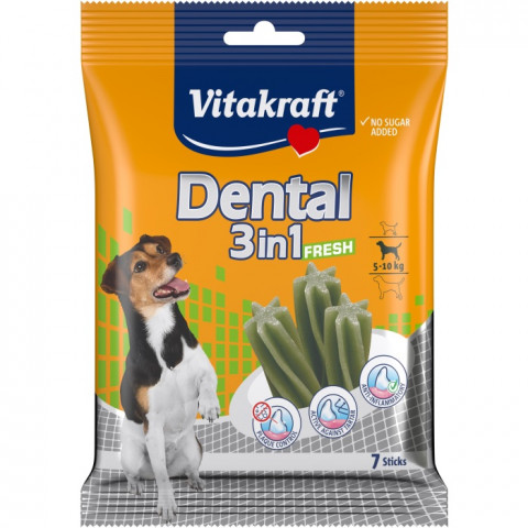 VITAKRAFT Dental Fresh 3w1 S - przysmak dla psa - 120 g - Galeria zdjęcie 1