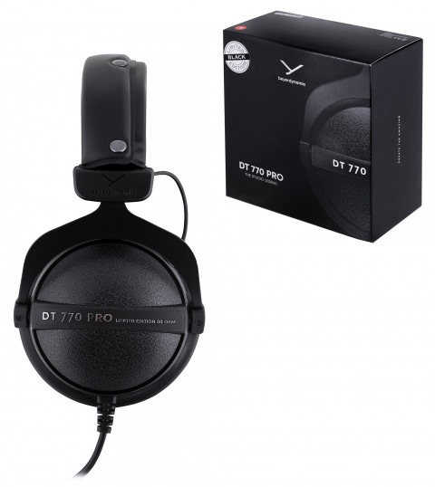 Beyerdynamic DT 770 PRO 80 OHM BLACK LIMITED EDITION - Słuchawki studyjne zamknięte - Galeria zdjęcie 1