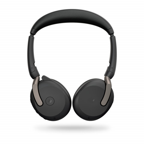 Zestaw Słuchawkowy Bezprzewodowy Jabra Evolve2 65 Flex MS stereo black USB-A - Galeria zdjęcie 3