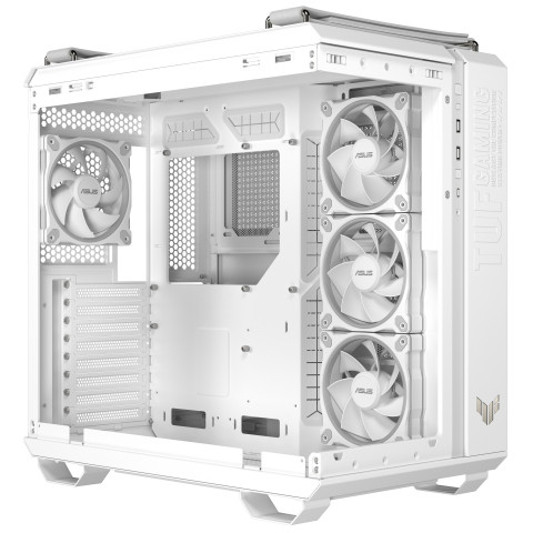 Obudowa Asus TUF GAMING GT502 HORIZON TG ARGB WHITE - Galeria zdjęcie 19