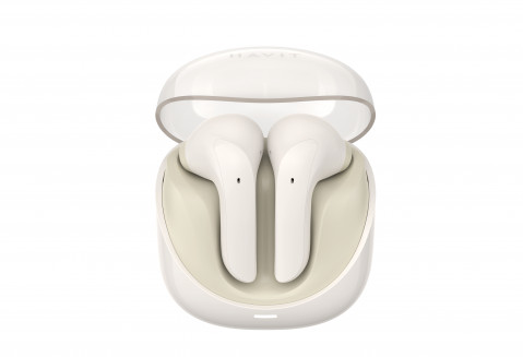 Słuchawki Bluetooth Havit Modern Buds (beżowy) - Galeria zdjęcie 6